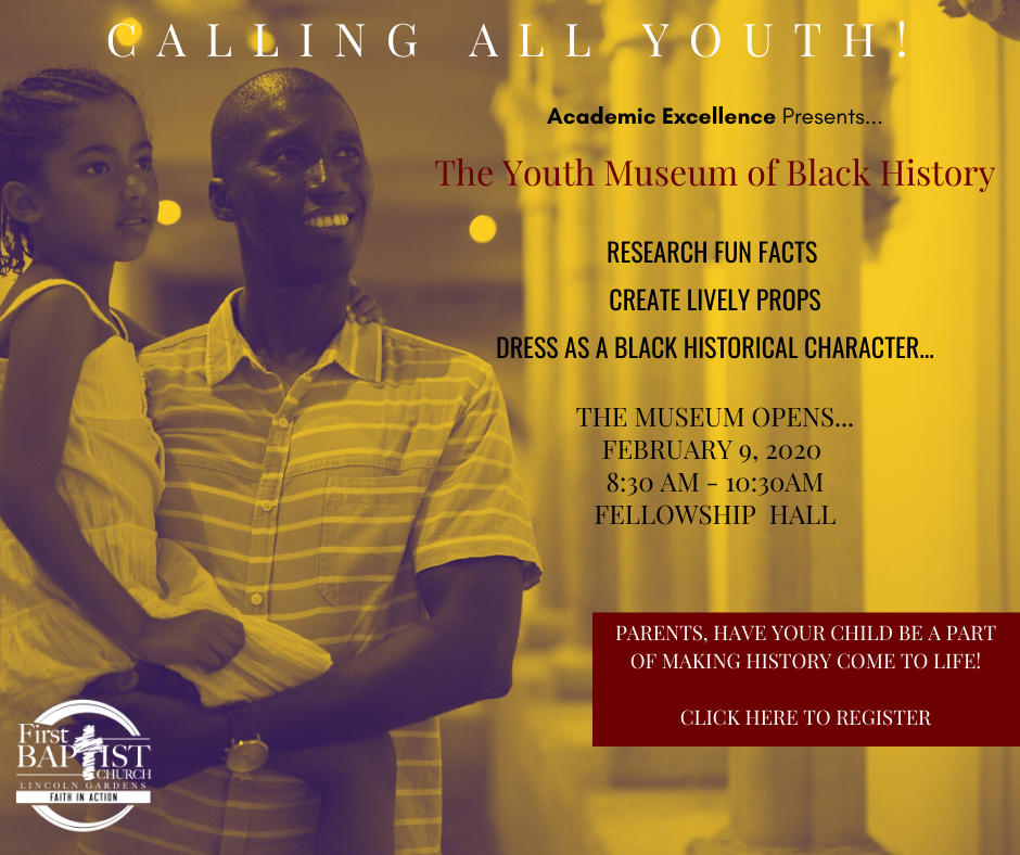 The Youth Musem Of Black History First Baptist Church Of Lincoln