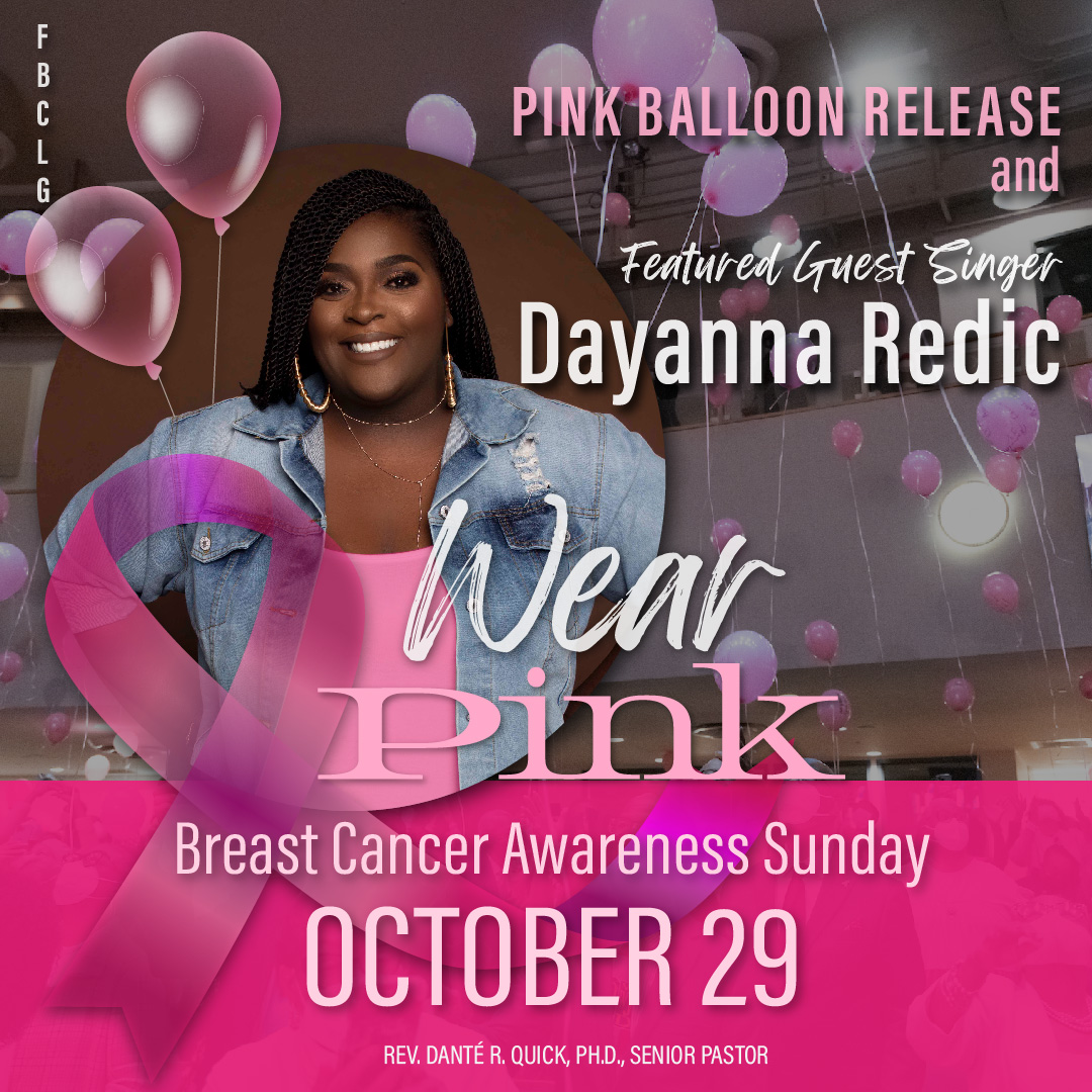 Breast Cancer Awareness – First Baptist Church of Lincoln Gardens